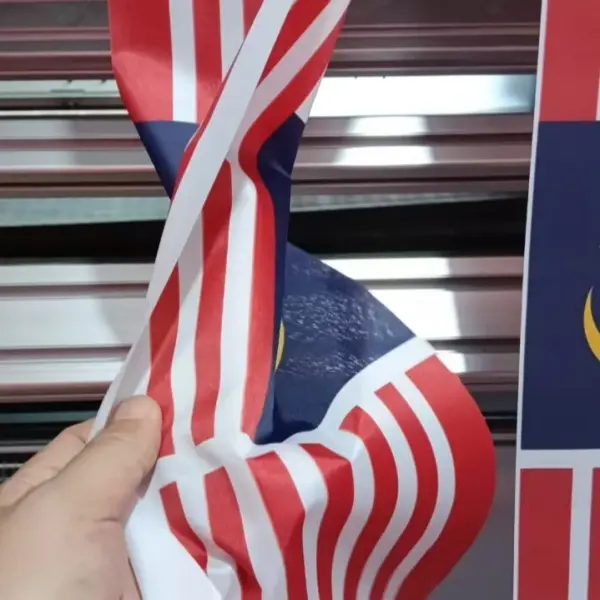 Single-Reverse Printing flags